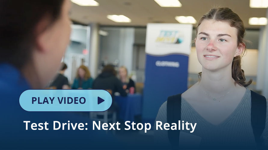 High School kids working with an RCU team member