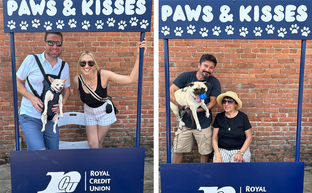 Photos of people and their pets at Pawlooza