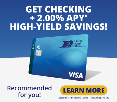 Get Checking + 2.00% APY High-Yield Savings