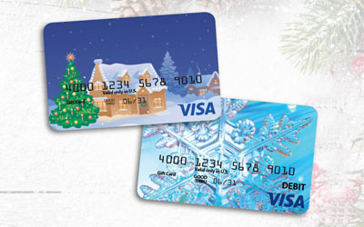 Prepaid VISA cards